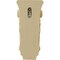 Ekena Millwork 4 1/2"W x 2 3/4"D x 10"H Small Farmingdale Acanthus Pilaster Corbel, Maple COR04X02X10FRMA - alternate 3